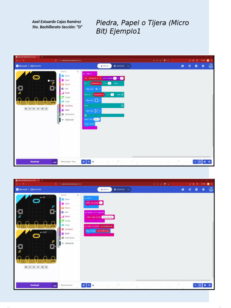 Circuitos y Microbit | PDF