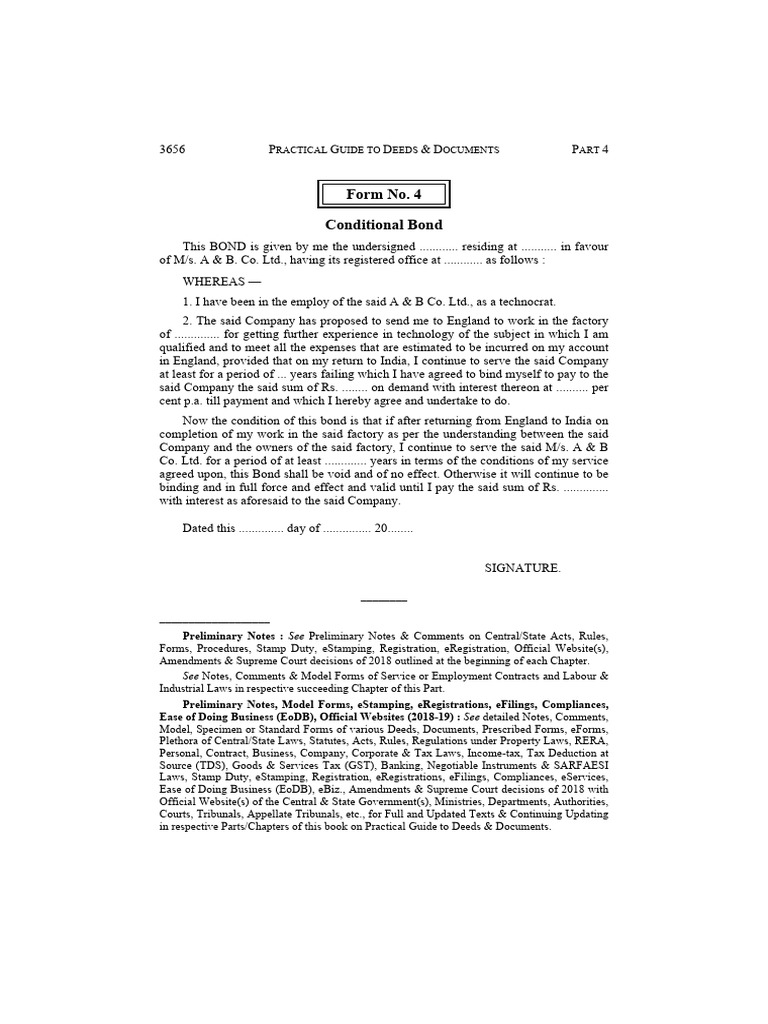 Conditional Bond | PDF | Private Law | Government