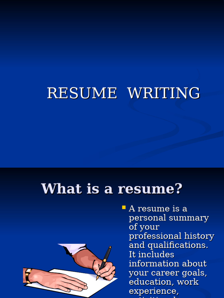 Resume Writing Guidelines and Tips | PDF | Résumé