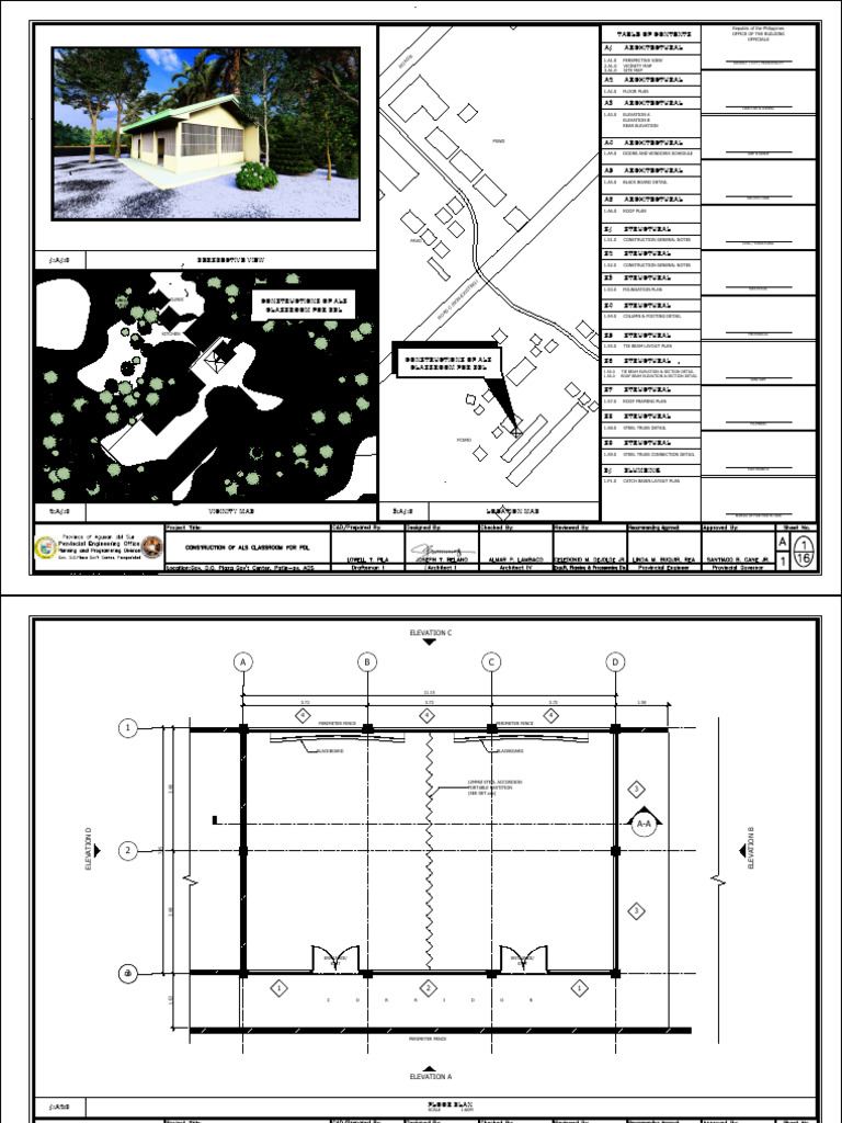 Architectural and Structural Plans Overview | PDF | Building | Components