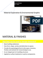 Material Exploration & Environmental Graphic: Integrated Design Principles 20004