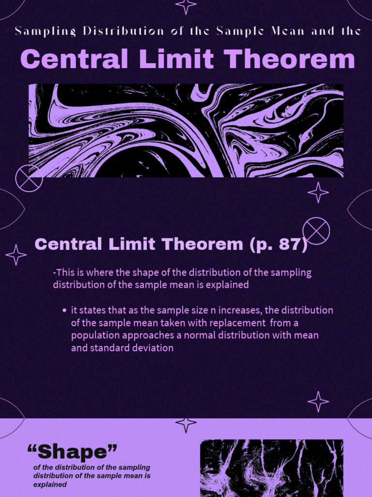 Central Limit Theorem Explained | PDF