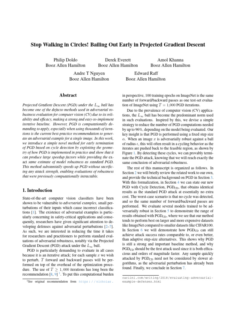 Speeding Up Projected Gradient Descent | PDF | Applied Mathematics ...