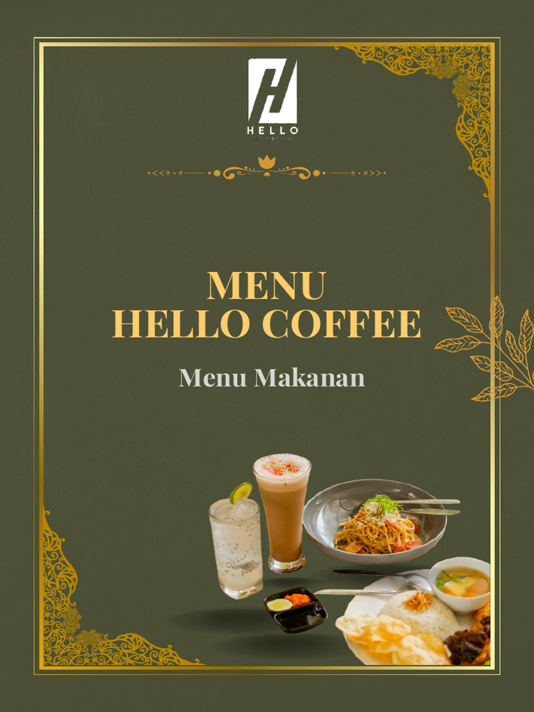 Menu Lengkap Hello Coffee | PDF