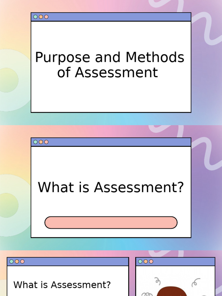Assessment Methods in Education | PDF | Educational Assessment | Learning