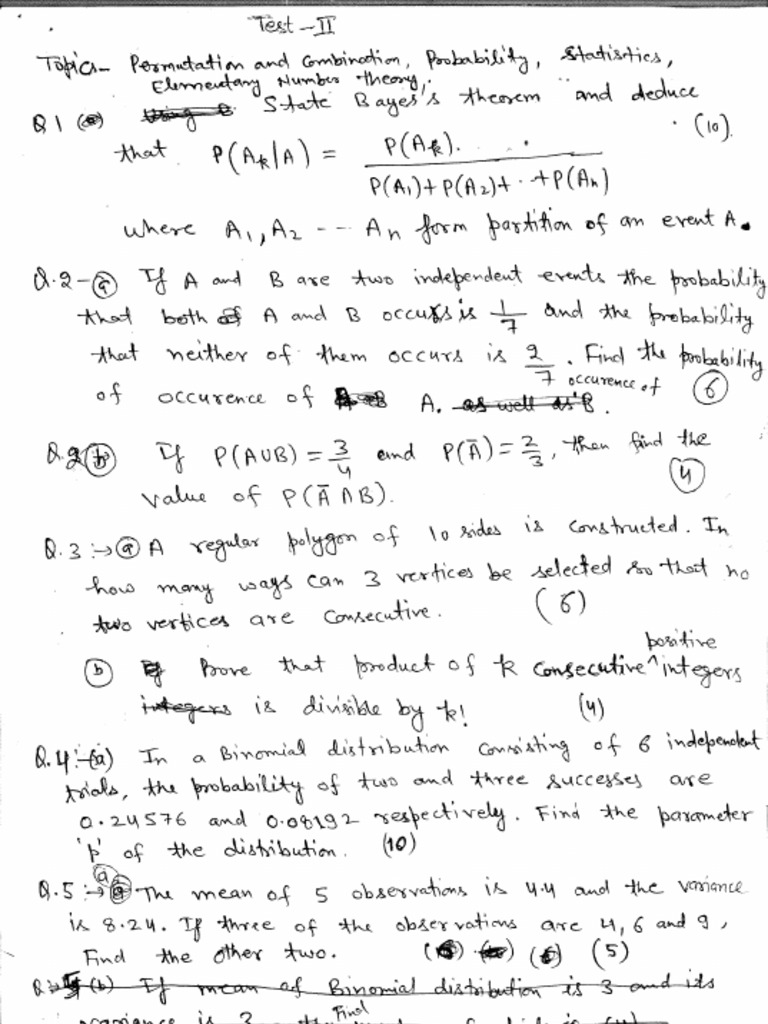 Test-2 Solution | PDF