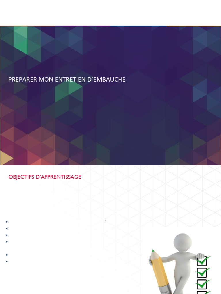 Préparer son entretien d'embauche | PDF | Entretien d'embauche