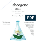 Entheogene Blätter - Ausgabe 3 - August 2002