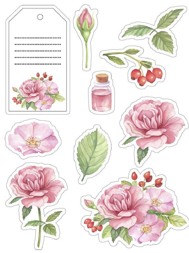 Flowers Stickers | PDF