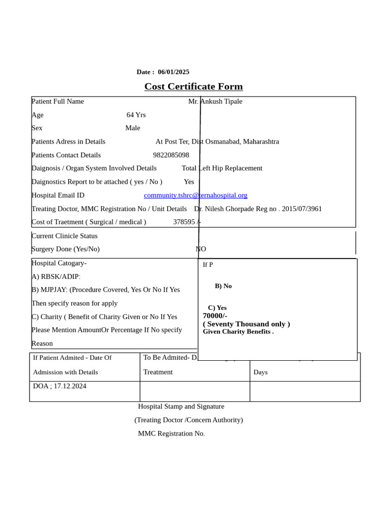 cc Format Ankush Tipale | PDF