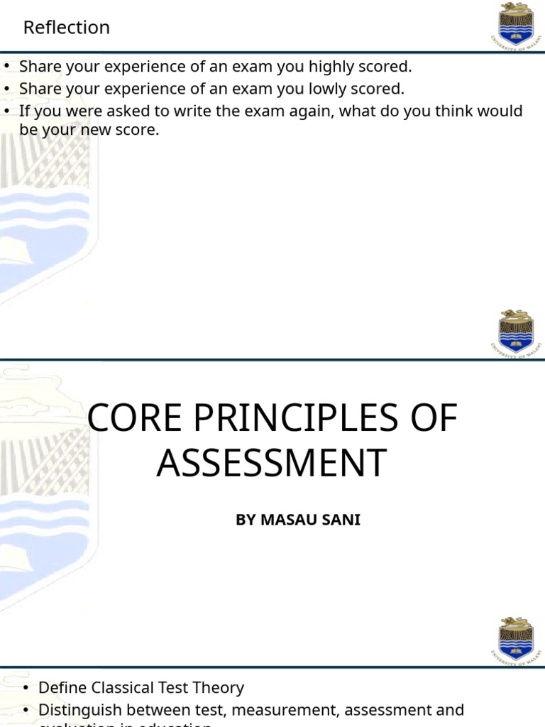 Understanding Classical Test Theory | PDF | Educational Assessment ...