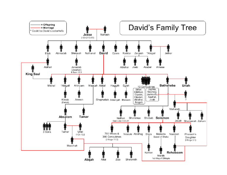Davids Geneaolgy | PDF