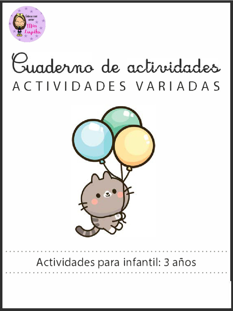 Actividades Infantiles para 3 Años | PDF