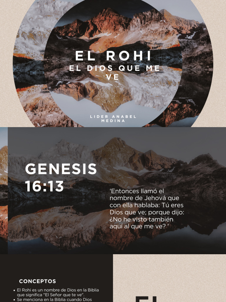 El Dios que Ve: El Rohi en la Biblia | PDF | Ismael | Creencia ...