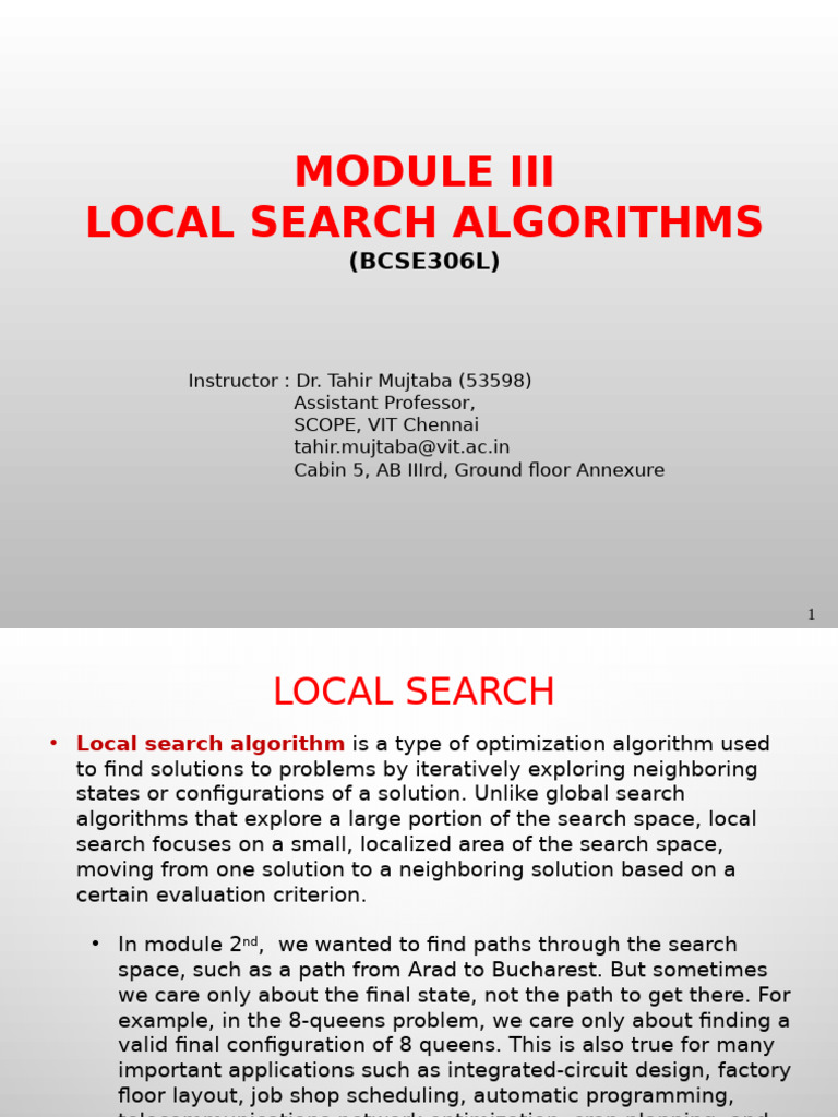 Hill Climbing vs. Simulated Annealing | PDF | Genetic Algorithm ...