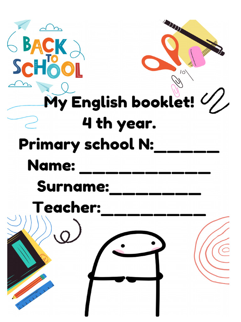Toddler English Workbook | PDF | Pencil
