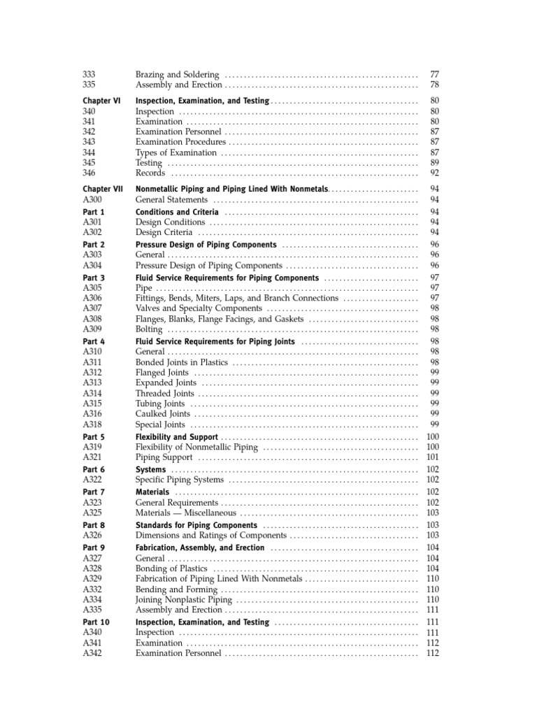 Inspection and Testing of Piping Systems | PDF | Building Materials ...