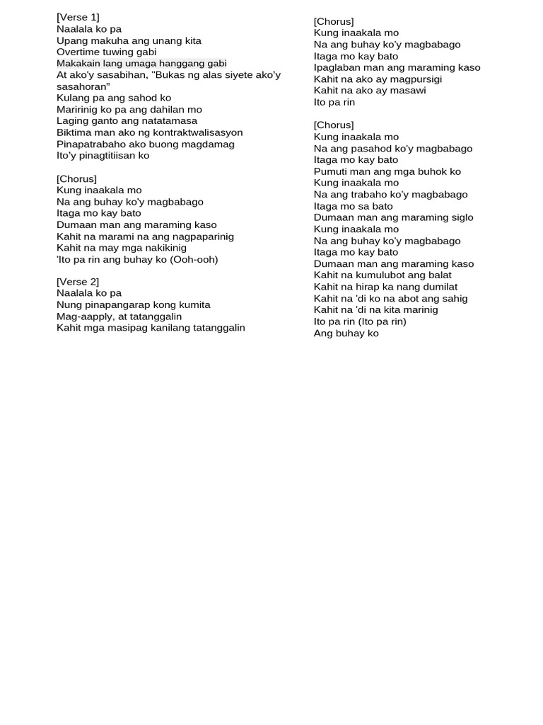 BUKO | PDF