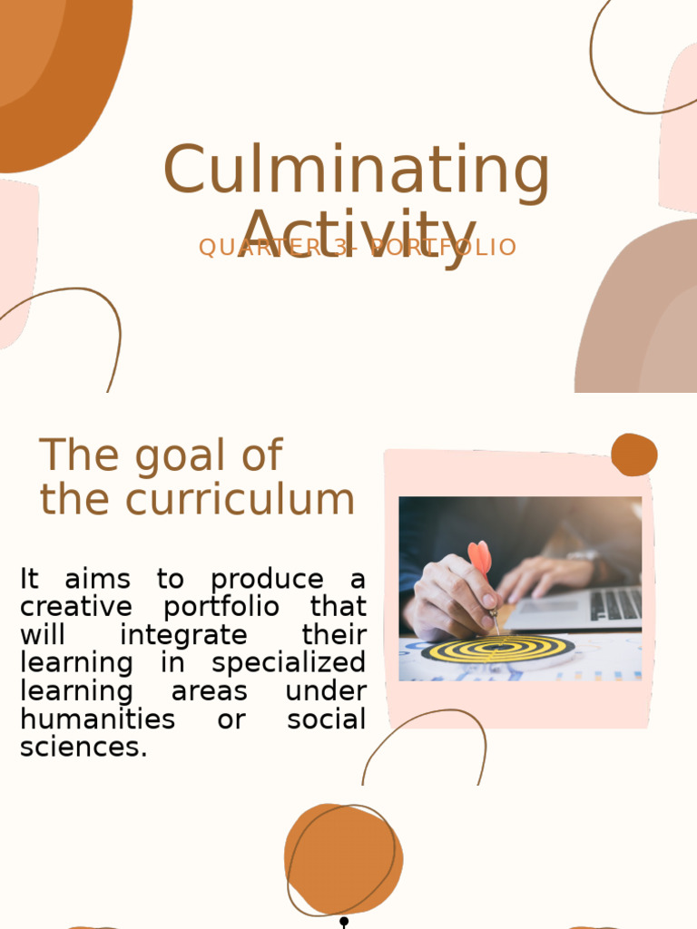 HUMSS Portfolio Creation Guide | PDF | Curriculum