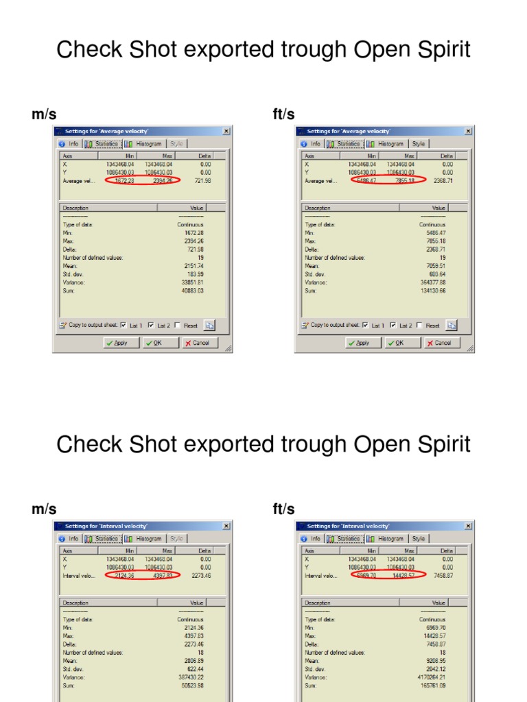 Changing Velocity Units In Petrel M S To Ft S PDF