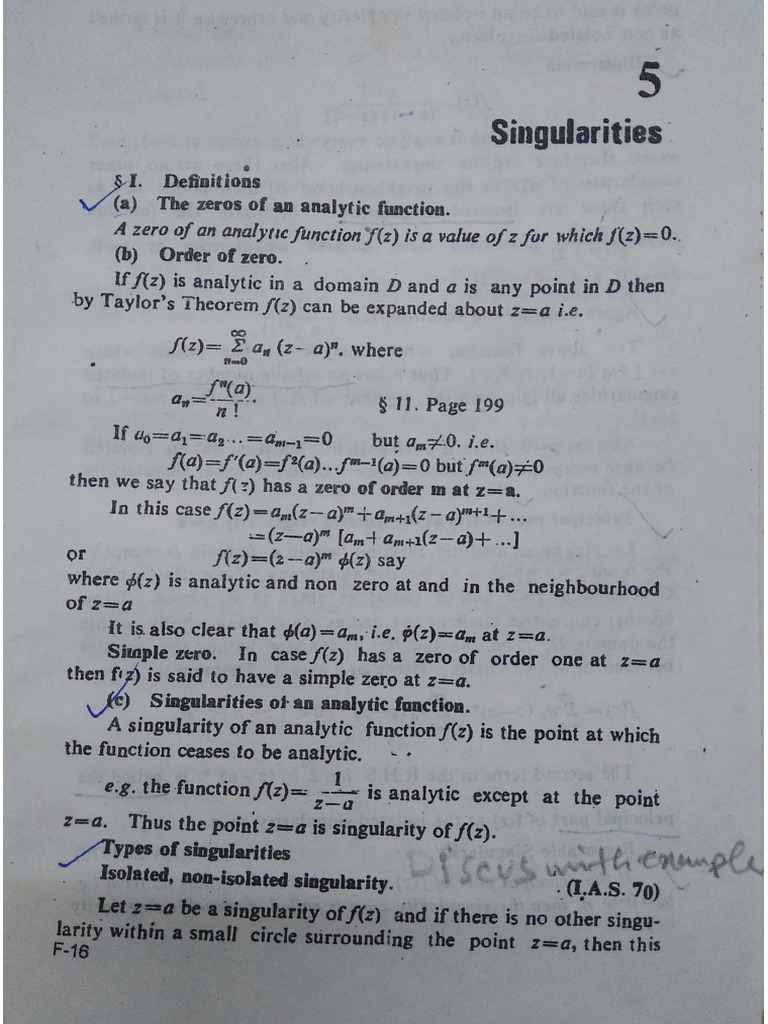 Singularity From Book | PDF