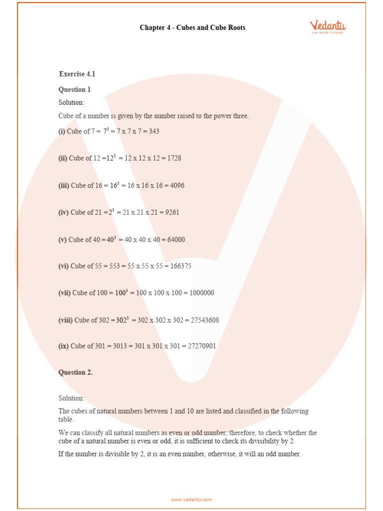 Understanding Cubes and Cube Roots | PDF | Factorization | Discrete ...