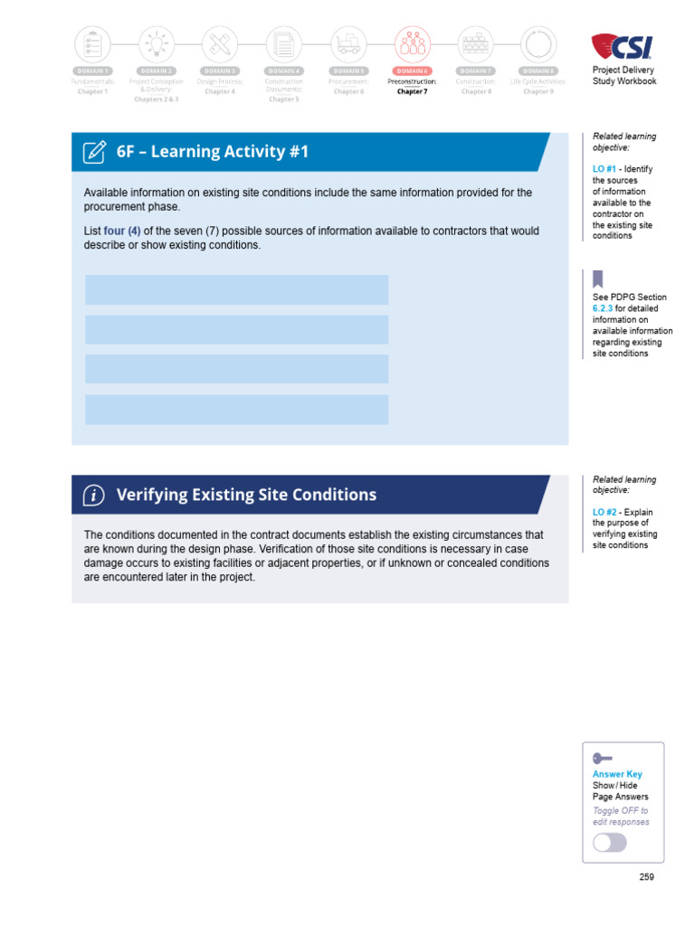 CDT Workbook 6F - Learning Activity #1 | PDF