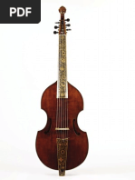 The Caldwell Collection of Viols: Sample Entry From The Catalogue in Progress