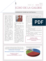 ECHO DE LA GALERIE N° 21