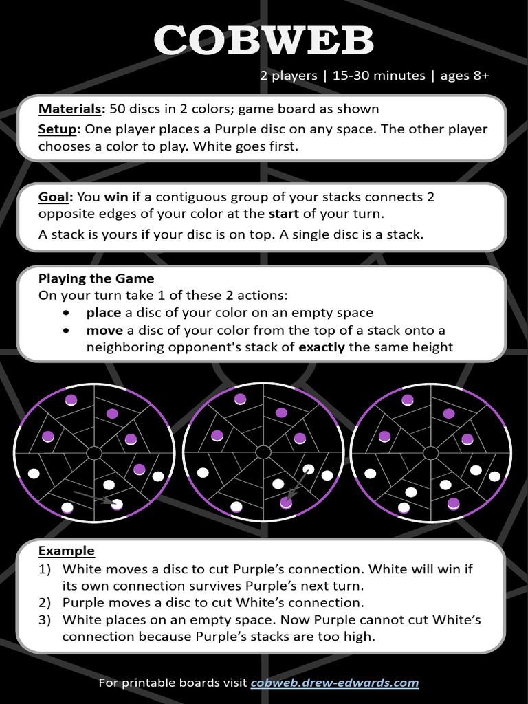 Cobweb_rules | PDF
