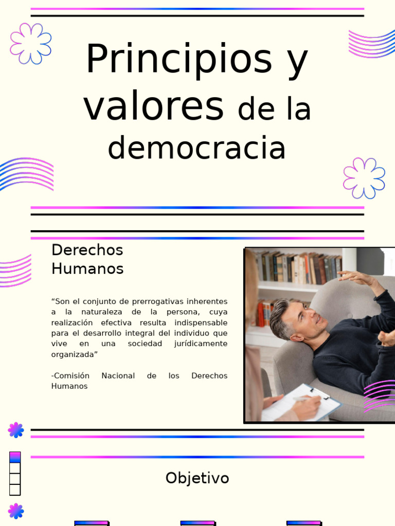 Principios y Valores de la Democracia | PDF | Democracia | Ideologías ...