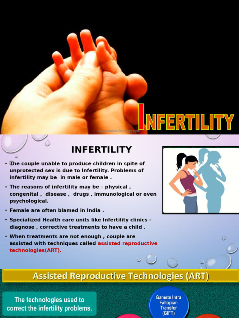 Understanding Infertility and ART Techniques | PDF | Infertility | In ...