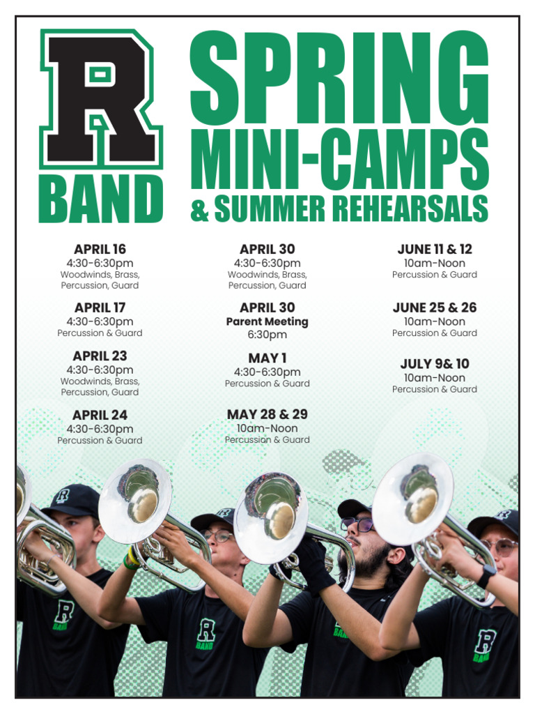 Spring Mini-Camps Flier v3 | PDF
