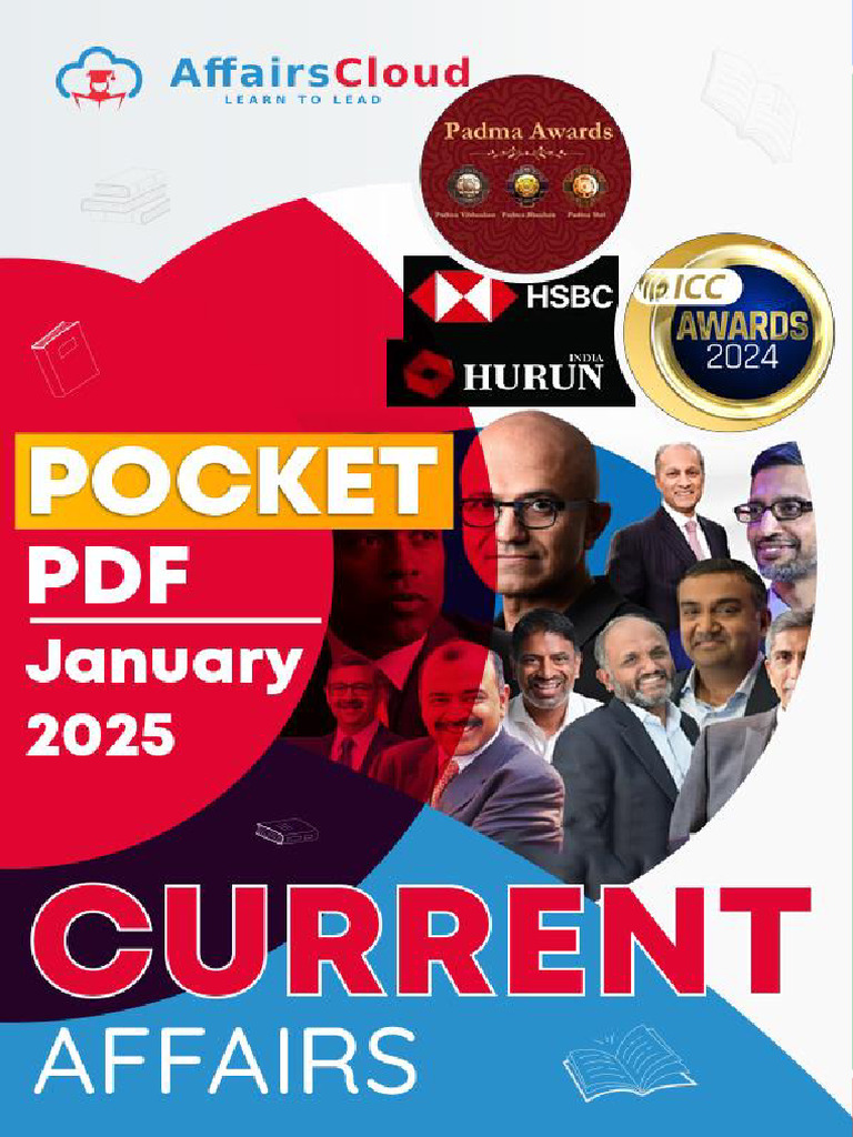 Current Affairs PDF - January 2025 | PDF