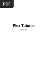 Flex Tutorial
