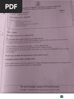 Zimsec O Level Maths Paper 1 June 2026 | PDF