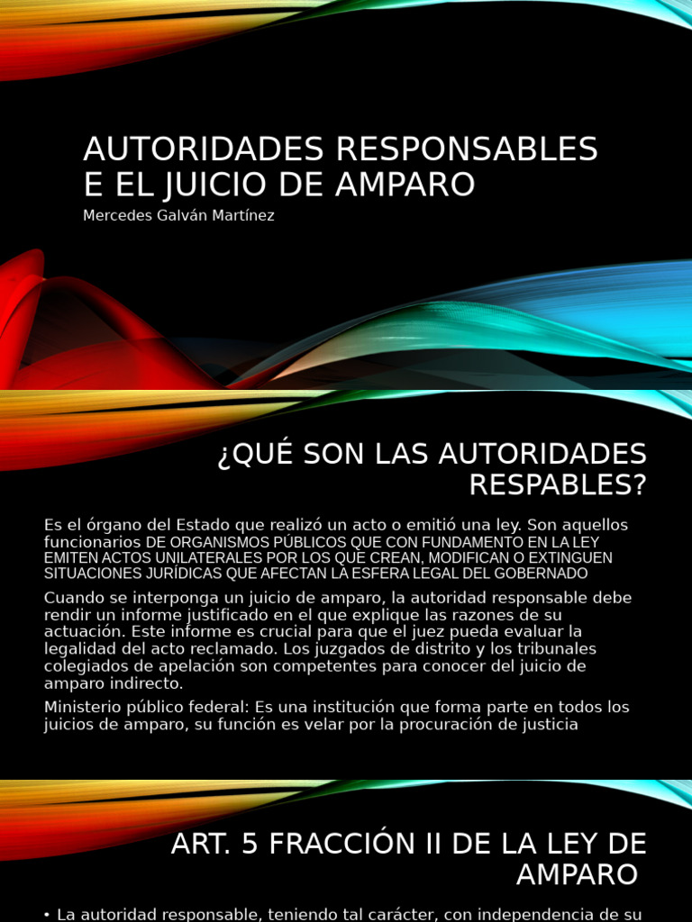 Autoridades Responsables | PDF | Caso de ley | Regulación