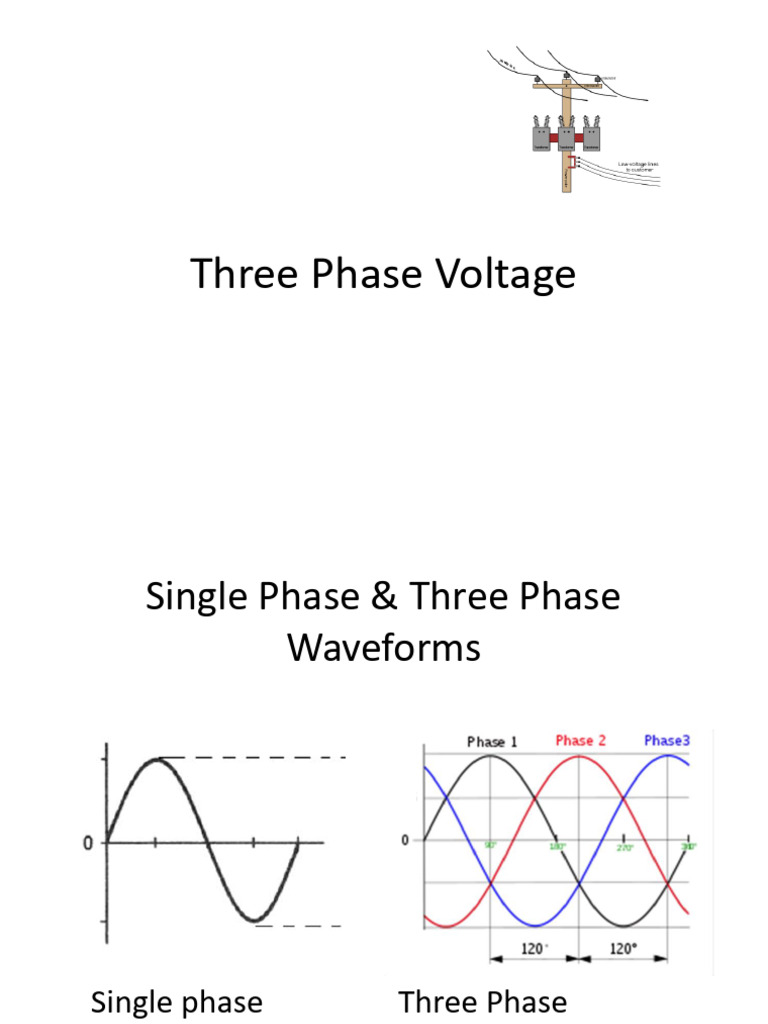 Three Phase Voltage 1 | PDF