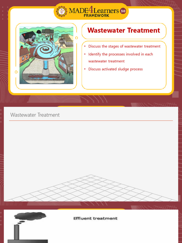 Wastewater Treatment Process | PDF | Sewage Treatment | Materials