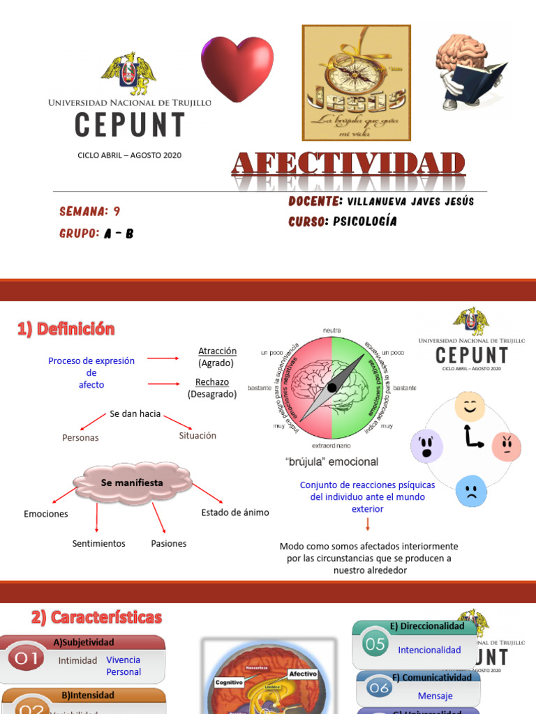 Afectividad en Psicología: Emociones y Sentimientos | PDF | Las ...