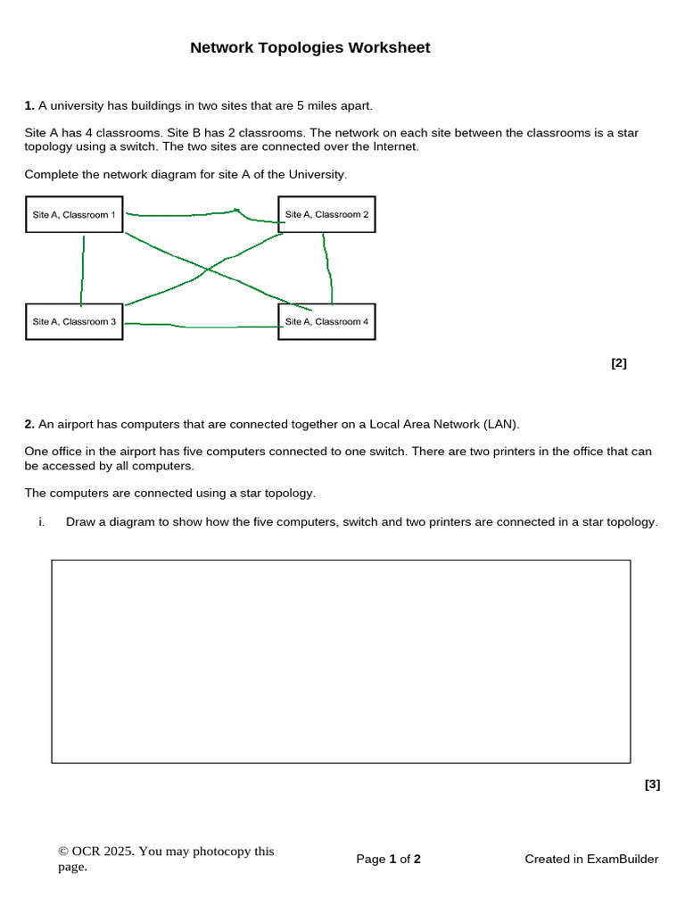 Network Topologies Explained: Star vs. Mesh | PDF