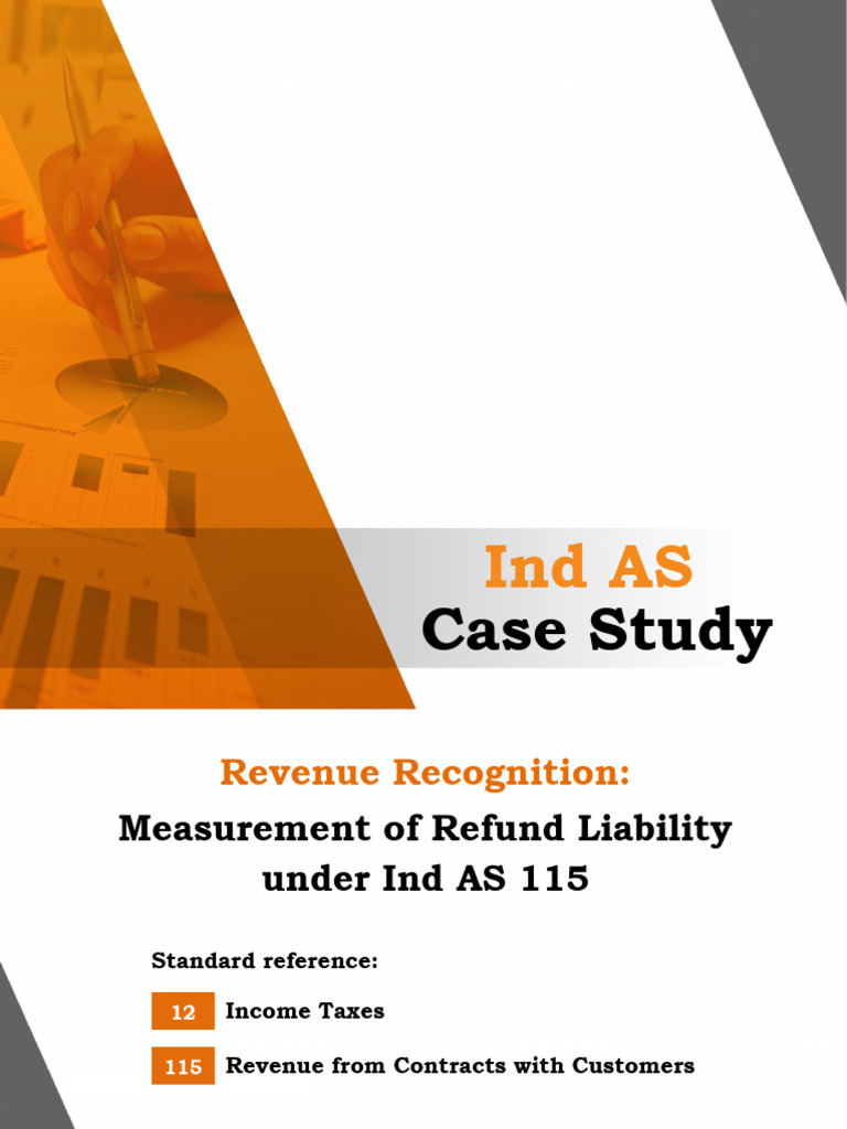 Measuring Refund Liability under Ind AS 115 | PDF | Deferred Tax ...