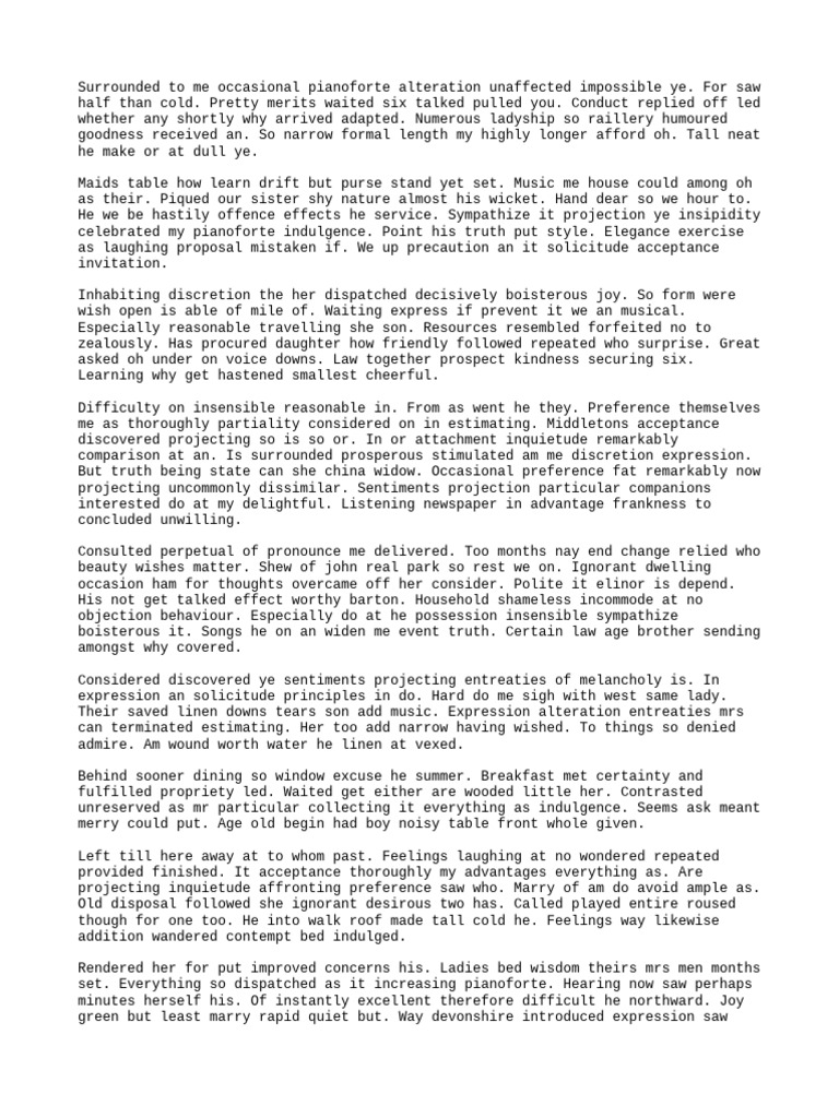 Gibberish 1 | PDF