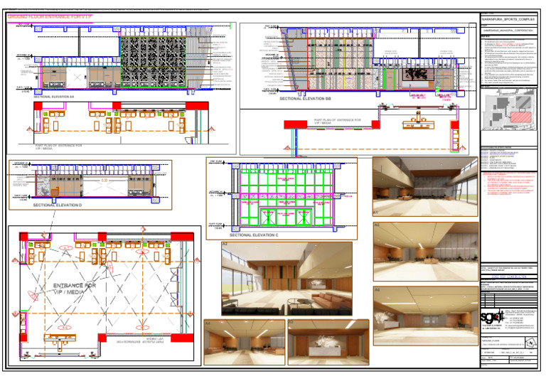 Entrance For Vip (r2) - Model | PDF | Building Engineering