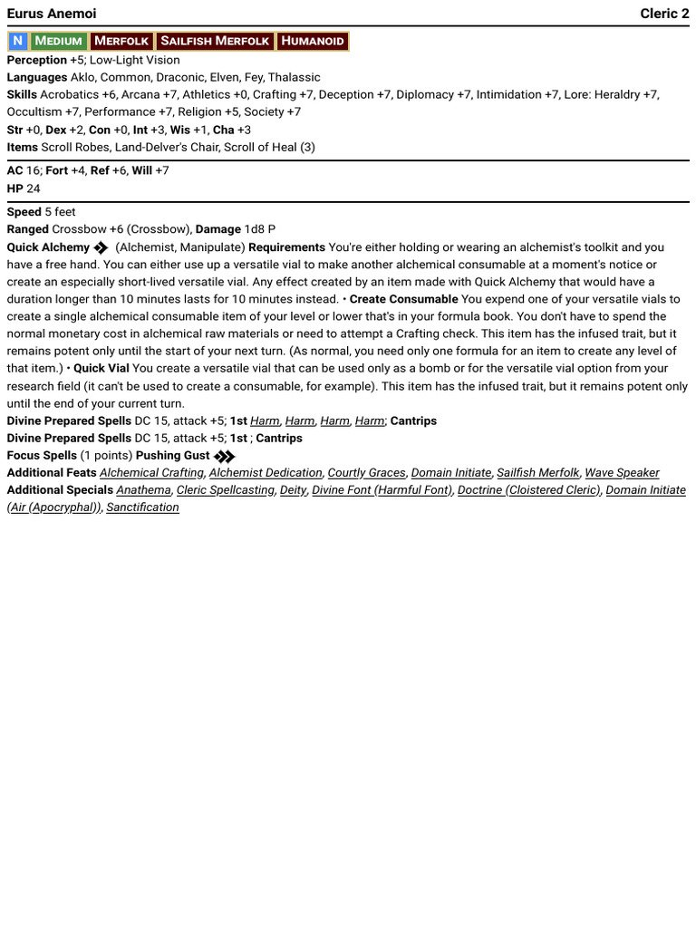 Statblock-1 250326 17082 | PDF