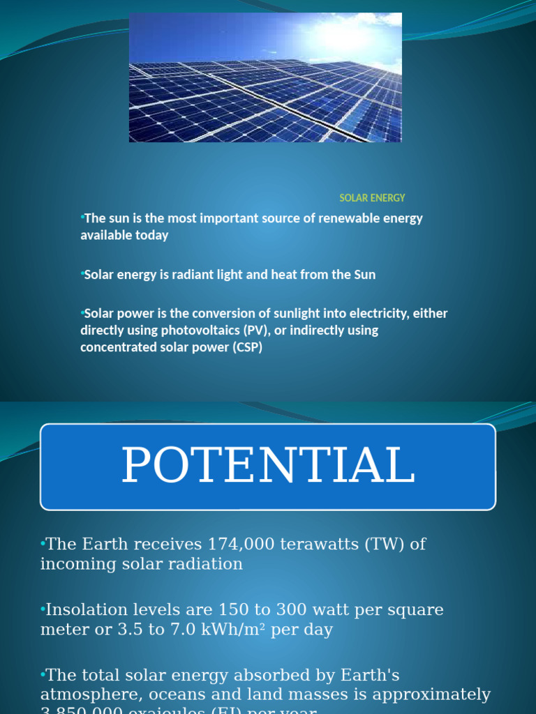 Solar Energy | PDF | Solar Cell | Photovoltaics