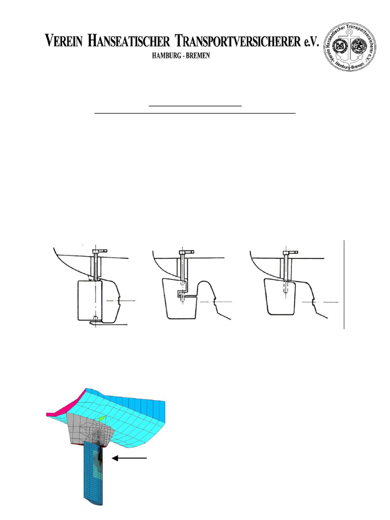 04 - Damage To Rudder Blades | PDF | Fracture | Rudder