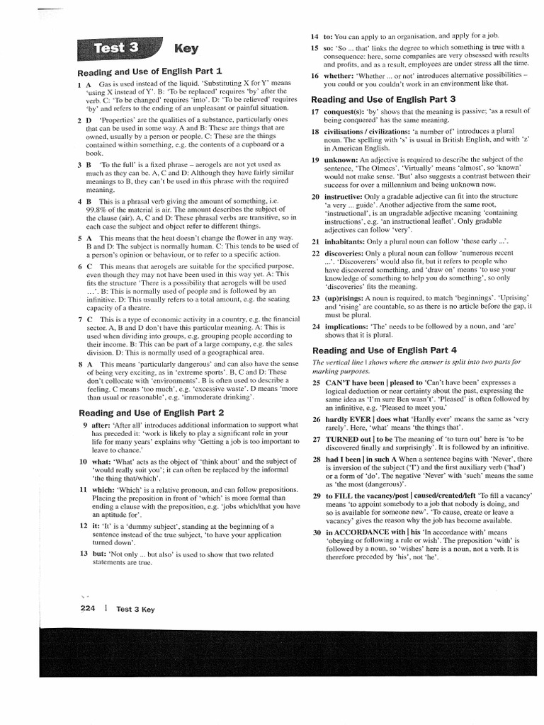 Answerkeys | PDF
