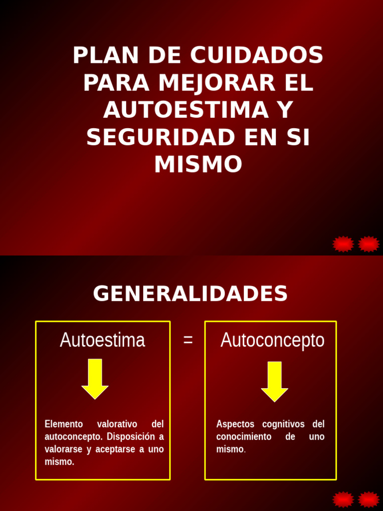 Autoestima y Seguridad en si mismo esta (1) | PDF | Autoestima | Las ...
