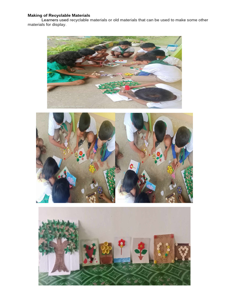 Creating Art from Recyclable Materials | PDF
